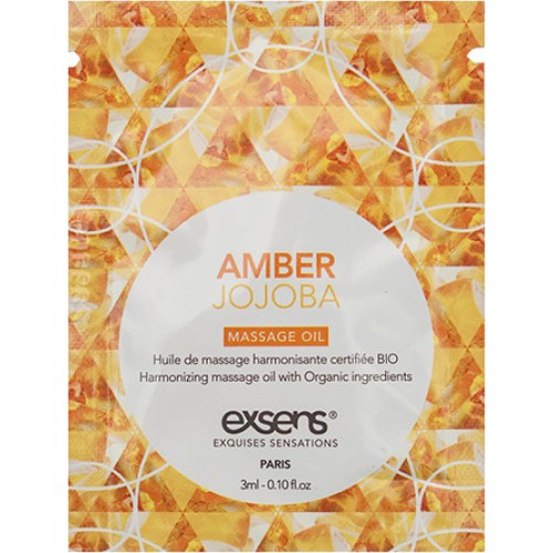 Olej na masáž Exsens Amber Jojoba 3 ml s přírodními ingrediencemi