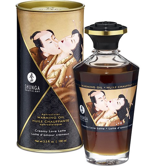 Olej na masáže Shunga Creamy Love Latte 100 ml