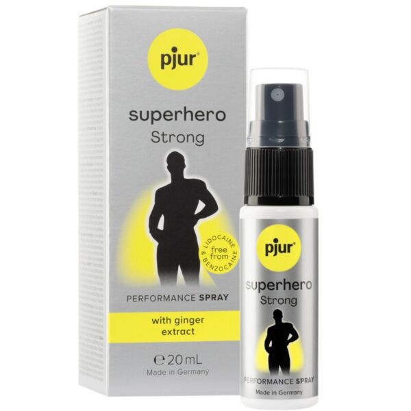 Sprej na oddálení ejakulace pjur superhero Strong, 20 ml