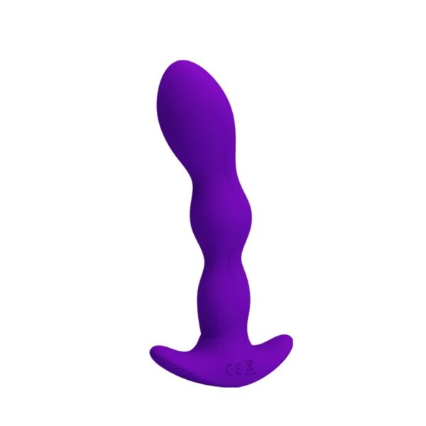 Silikonový anální vibrátor Pretty Love BI-040068-1 s držadlem