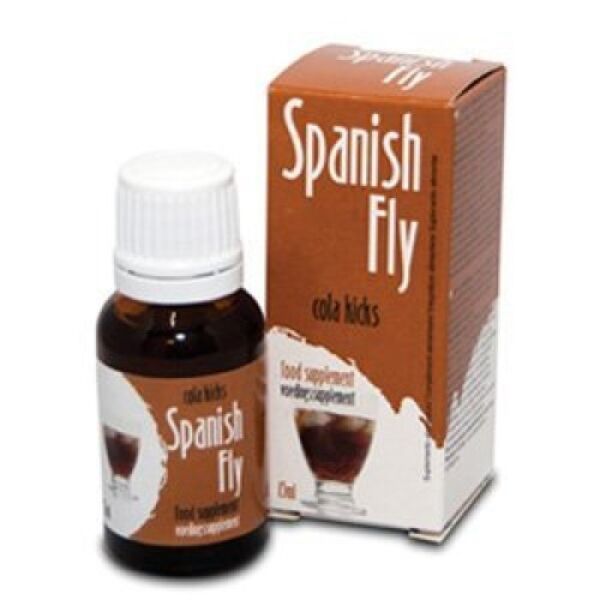 Lahvička kapek Cobeco Spanish Drops o objemu 15 ml, doplněk stravy
