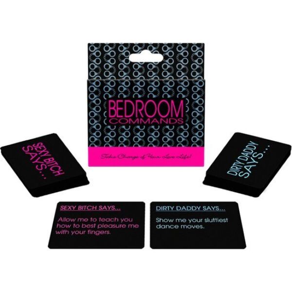 Karetní hra Kheper Games Bedroom Commands se dvěma balíčky