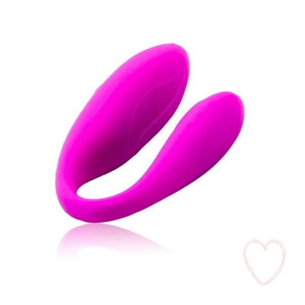 Vibrátor pro páry Pretty Love Fascination ve tvaru U