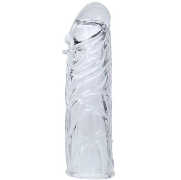 Návlek na penis Baile 14,2 cm s texturou nopků