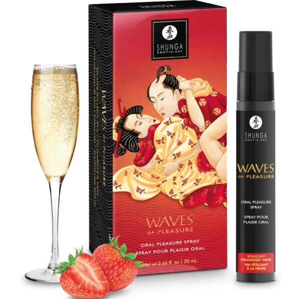 Jedlý orální sprej Shunga Waves of Pleasure, balení 20 ml