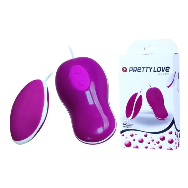 Vibrační vajíčko Pretty Love Avery s kabelovým ovladačem