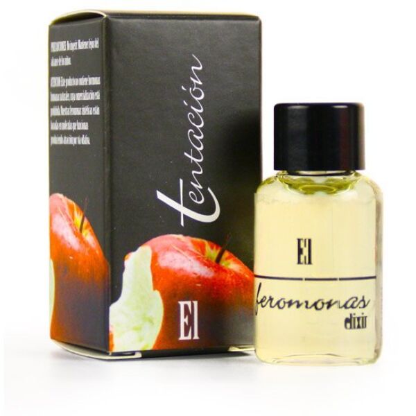 Feromonový parfém Tentación Elixir, skleněný flakon o objemu 7 ml v samostatné krabičce