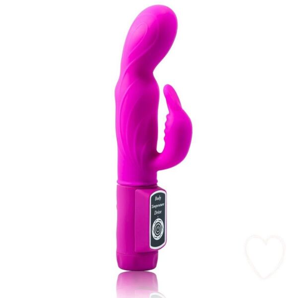 Rabbit vibrátor Pretty Love BW-037032 ve fialové barvě