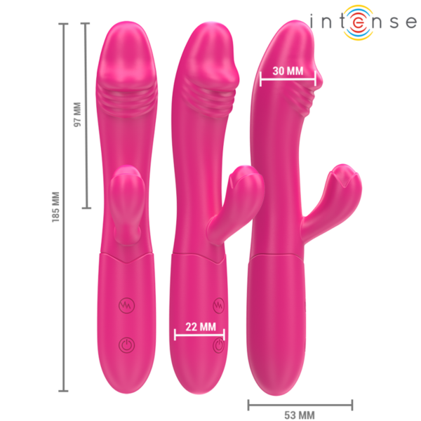 Vibrátor Intense Fun Ivy se stimulačním jazýčkem
