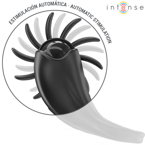 Vibrační kroužek Intense Mabel se stimulátorem klitorisu