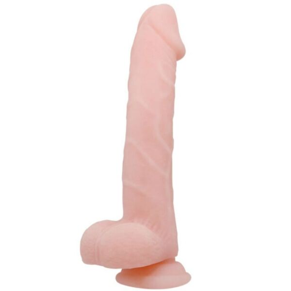 Dildo Baile 22 cm, realistické, se žilkami a přísavkou na základně