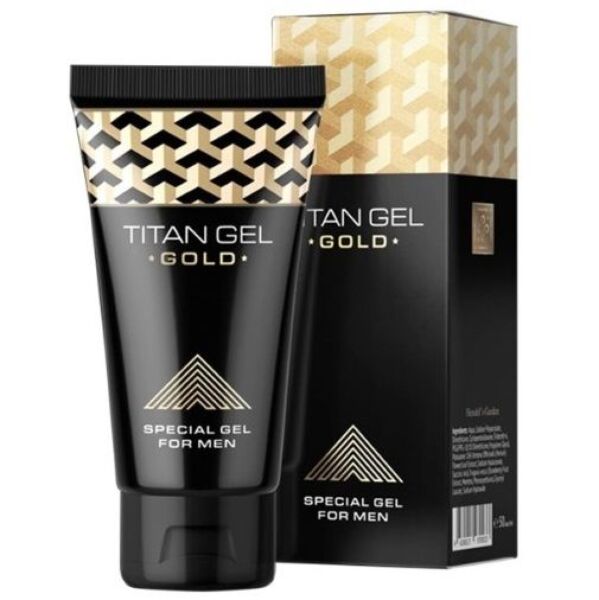 Balení Titan Gel Gold, 50 ml