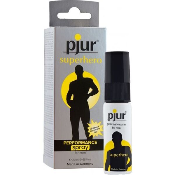 Zpožďovací sprej pjur superhero Performance Spray, 20 ml