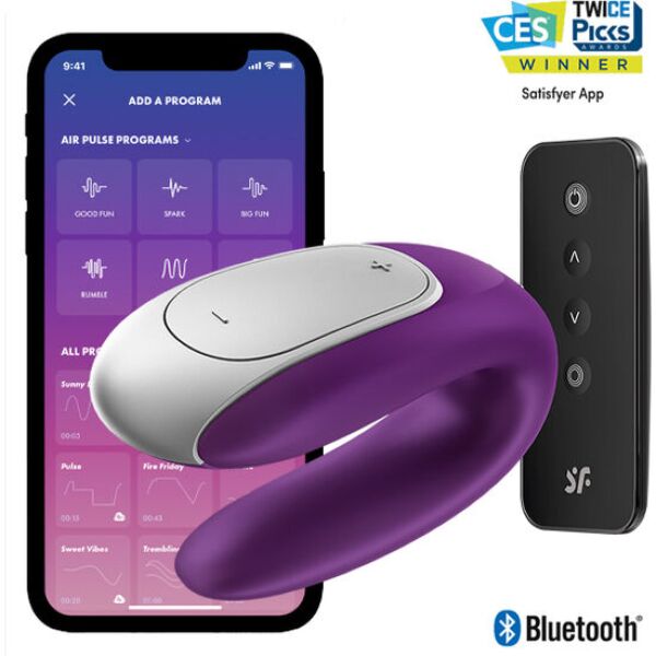 Párový vibrátor Satisfyer Double Fun ve tvaru U