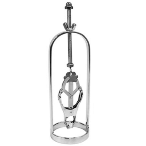 Svorky na bradavky Metal Hard Nipple Torture Clamps s prodlužovačem