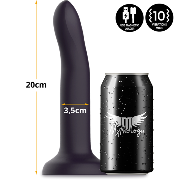Vibrační dildo Mythology Duman Mystic L ve fialové barvě
