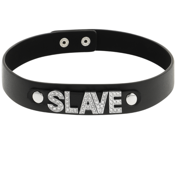 Černý obojek choker Coquette Chic Desire