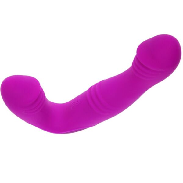 Postroj strap-on bez popruhů Pretty Love Angelo s oběma konci