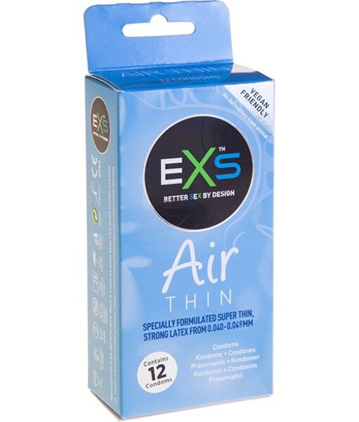 Balení kondomů Exs Air Thin, 12 kusů