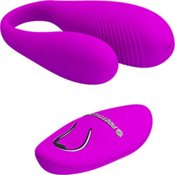 Vibrátor pro páry Pretty Love Aldrich v růžové barvě s dálkovým ovladačem