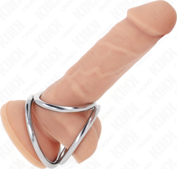 Kovový erekční kroužek Kink Ring Power