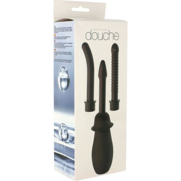 Intimní sprcha Seven Creations Douche Kit se třemi výměnnými nástavci