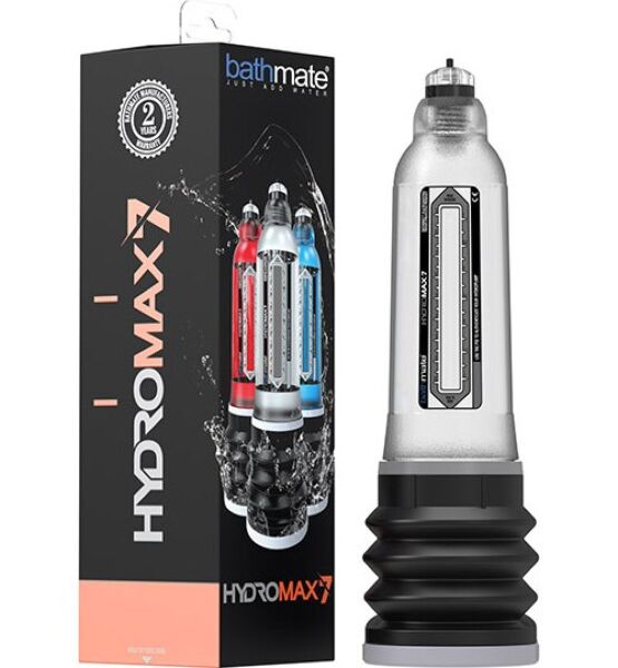 Pumpa na penis Bathmate Hydromax 7 s válcem a měchem