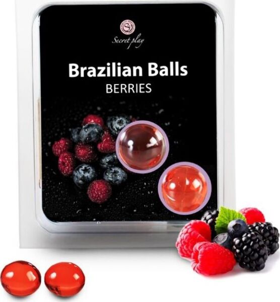 Kuličky s masážním olejem Secret Play Brazilian Balls