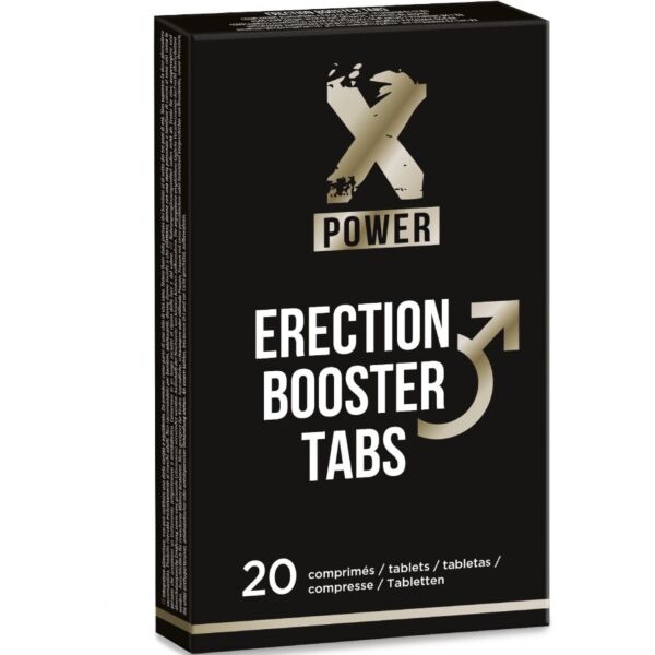 Krabička XPOWER Erection Booster Tabs, 20 tablet