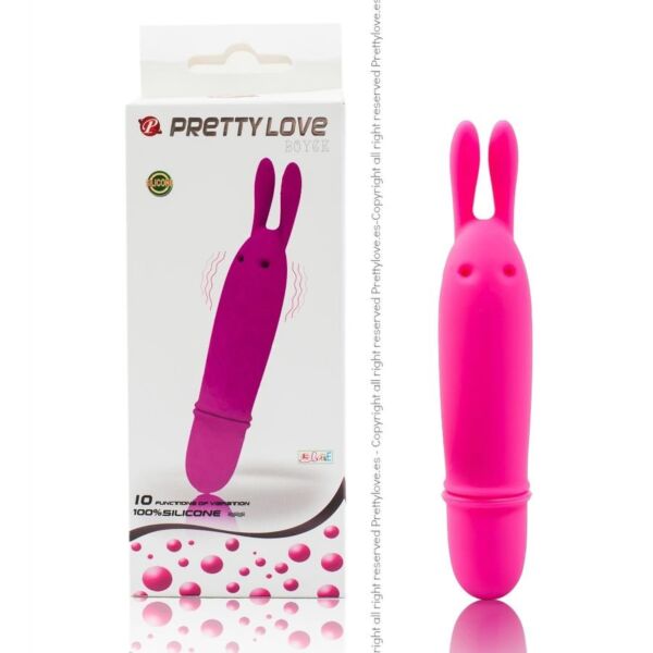Silikonový mini vibrátor Pretty Love Boyce