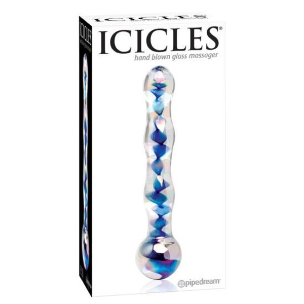 Skleněné dildo Pipedream Icicles N. 8