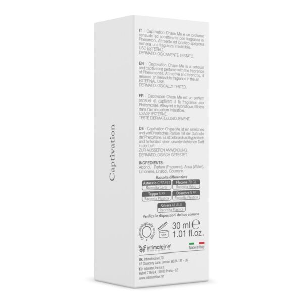 Parfém s feromony Captivation Chase Me Woman od IntimateLine, 30 ml