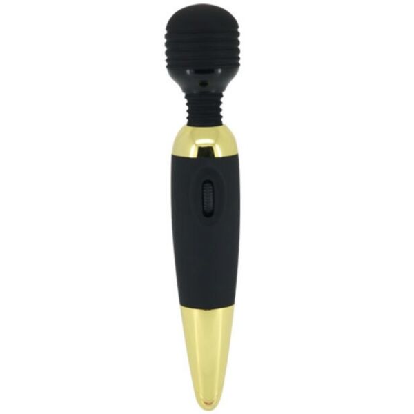 Wand masér Pretty Love Power Wand Massager ve zlatém provedení