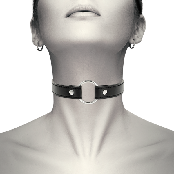 BDSM obojek Coquette Chic Desire se zapínáním na tři přezky