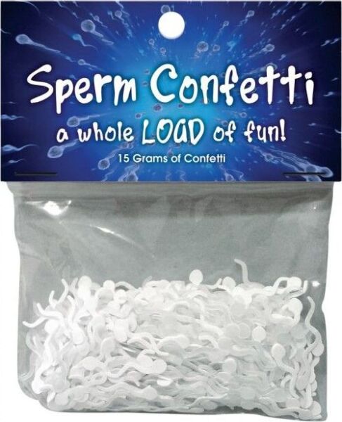 Konfety ve tvaru spermií Kheper Games, konfety ve tvaru spermie