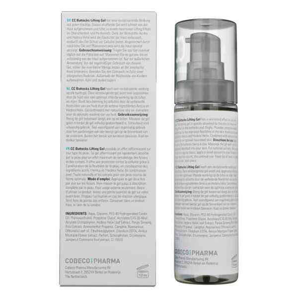 Balení 60 ml tělového gelu Cobeco CC Buttocks Lifting Gel