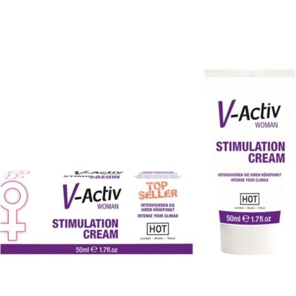 Stimulační krém HOT V-Activ pro ženy, balení 50 ml