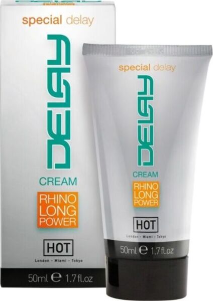Krém na oddálení ejakulace HOT Delay Cream v balení 50 ml