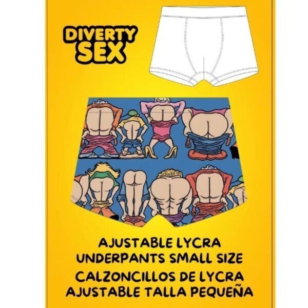 Boxerky Diablo Picante s potiskem zadků