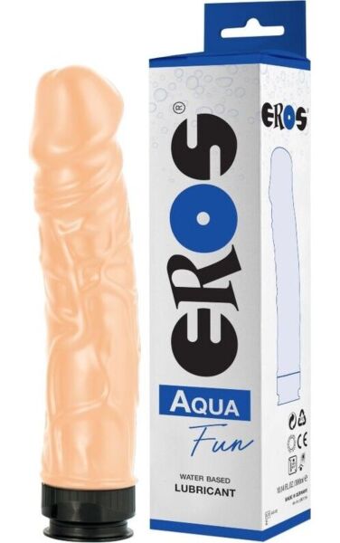 Dildo Eros Aqua Fun realistického vzhledu s texturovaným povrchem