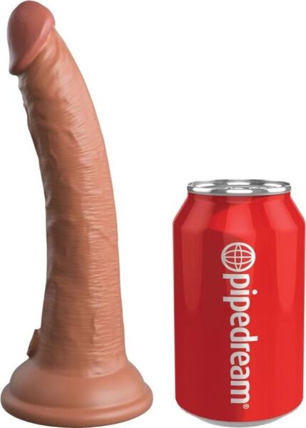 Realistické dildo King Cock Elite 17,8 cm se základnou s přísavkou