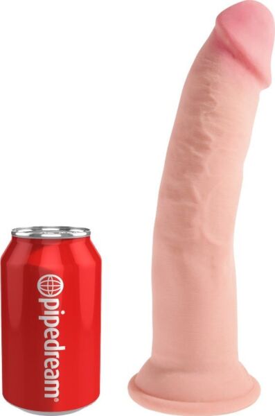 Realistické dildo Pipedream King Cock Plus Triple Density s přísavkou v základně