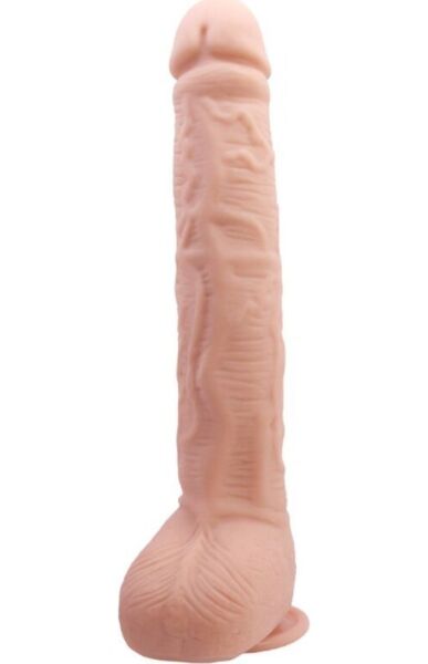 Realistické dildo Baile o délce 28 cm s přísavkou na základně