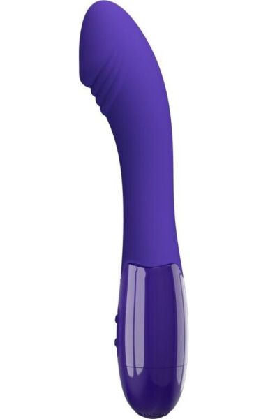 Dildo vibrátor Pretty Love Elemental ve fialové barvě