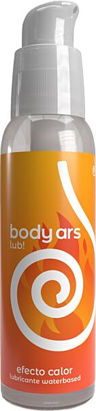 Lubrikant Body Ars Hřejivý efekt 100 ml v lahvičce s dávkovačem