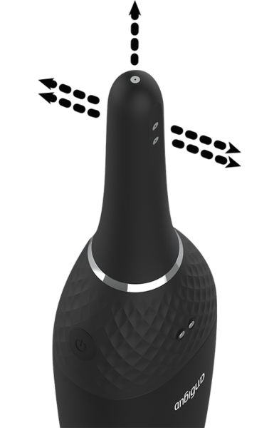 Automatická anální sprcha Anbiguo Ultimate Rechargeable s nádržkou a kuželovou tryskou