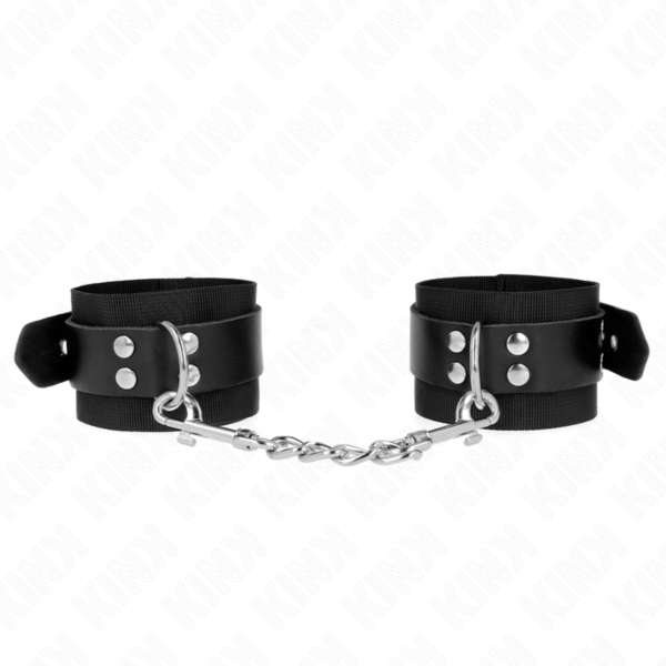 Nylonová pouta Kink Wrist Restraint s černým nastavitelným řemínkem