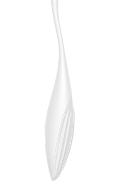 Vibrátor na klitoris Satisfyer Twirling Joy s úzkou špičkou a panelem tlačítek