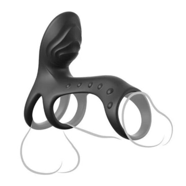 Vibrační erekční kroužek Fantasy C-Ringz Ultimate Couples Cage od značky Pipedream