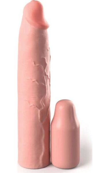 Návlek na penis Fantasy X-tensions Elite od Pipedream s odnímatelným nástavcem